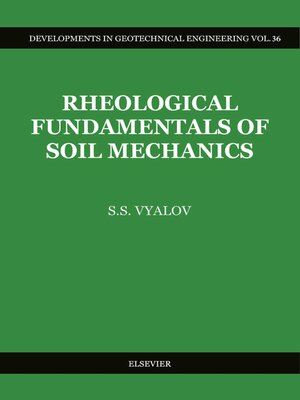 cover image of Rheological Fundamentals of Soil Mechanics